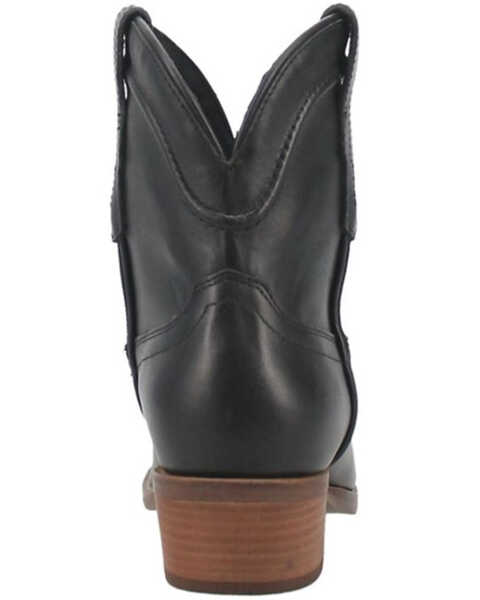 Image #5 - Dingo Women's Seguaro Leather Western Booties - Round Toe , Black, hi-res
