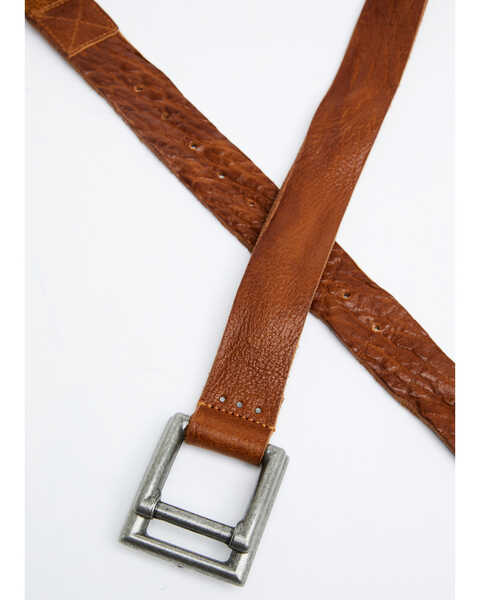 Image #2 - Free People Women's Leather Belt, Sand, hi-res