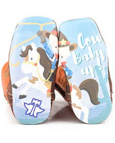 Image #2 - Tin Haul Infant Girls' Lil Horsepower Poppet Boots - Square Toe, , hi-res