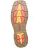 Image #7 - Double H Men's Geddy Waterproof Western Work Boots - Composite Toe, Brown, hi-res