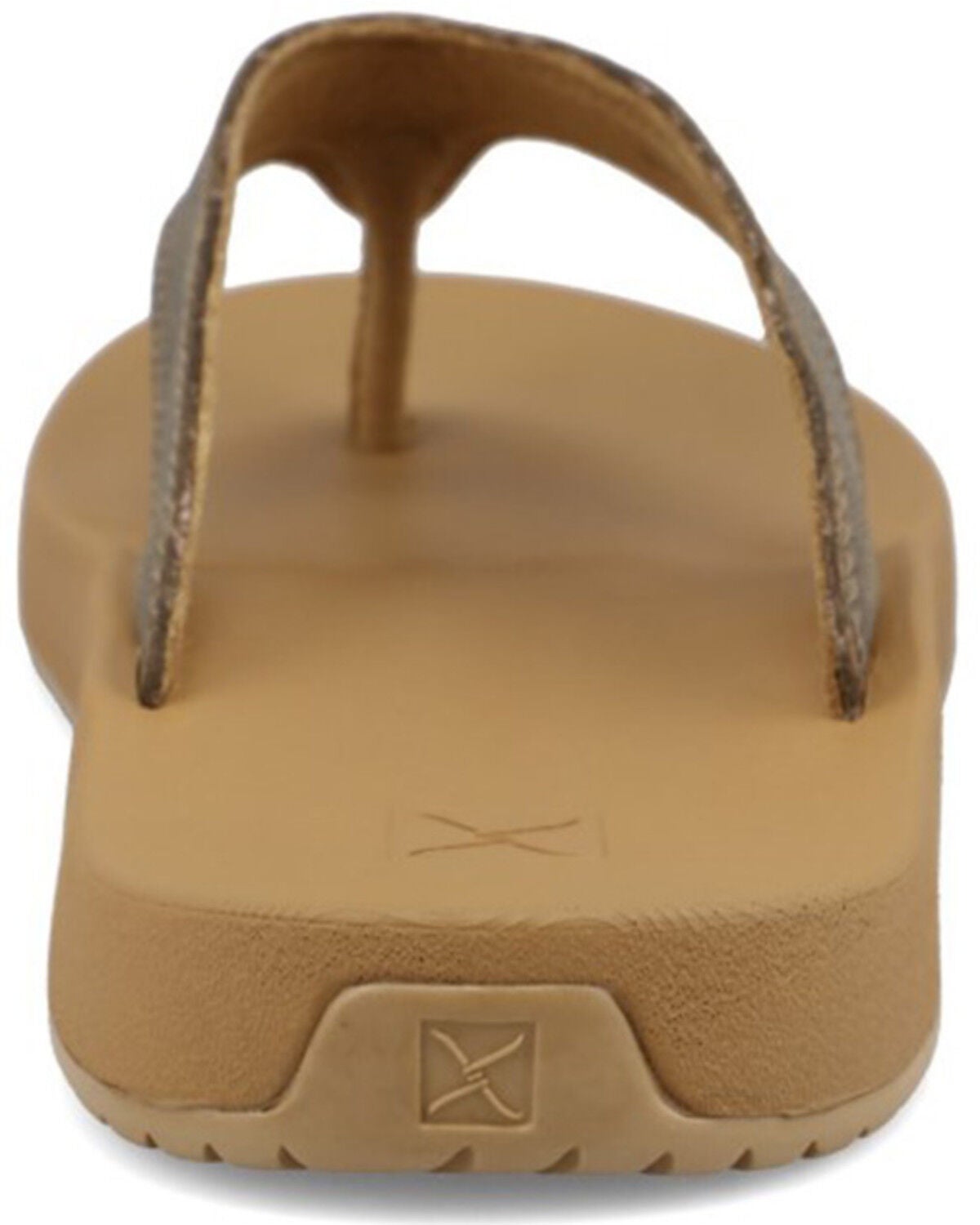 Image #5 - Twisted X Women's Flip Flops, Brown, hi-res