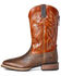 Image #2 - Ariat Men's Hybrid Big Boy Western Work Boots - Square Toe, Brown, hi-res