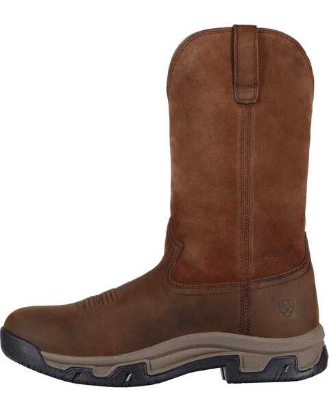 Image #5 - Ariat Men's Terrain H2O Pull On Boots - Round Toe, Distressed, hi-res