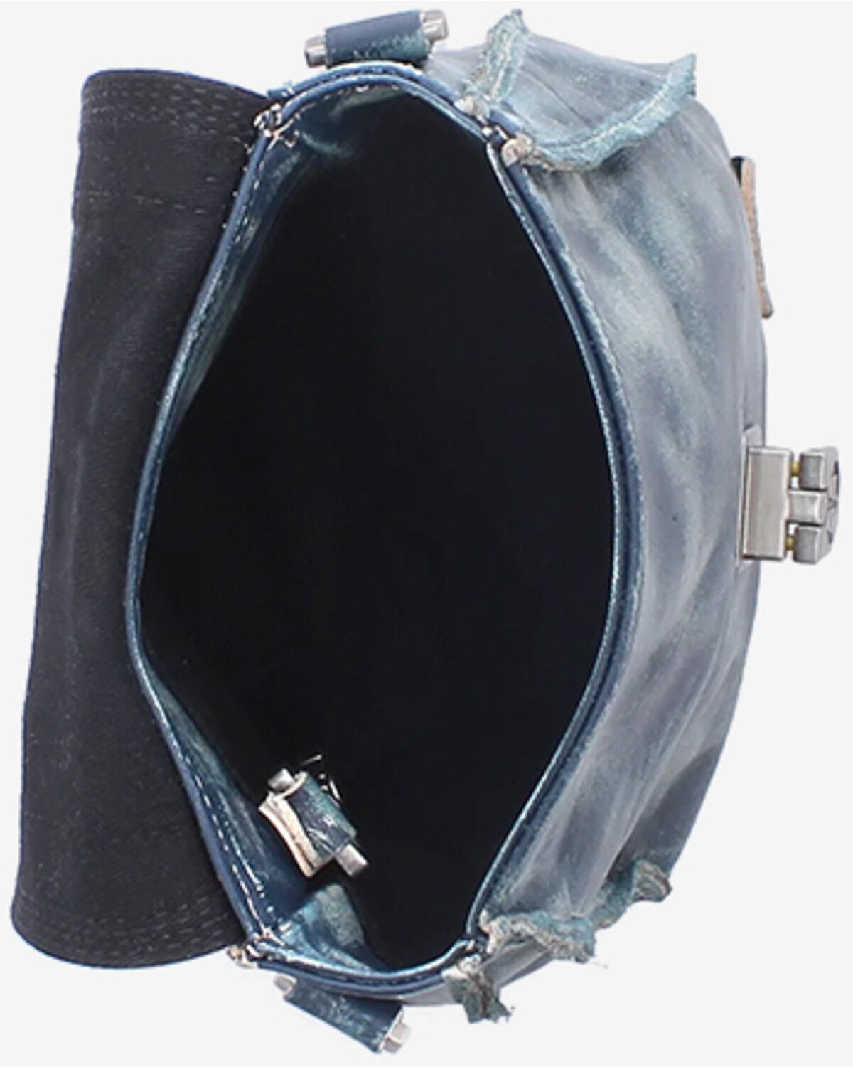 Image #3 - Bed Stu Women's Rhyme Compact Bag, Navy, hi-res