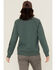 Image #4 - Carhartt Women's Relaxed Fit Midweight Graphic Crewneck Sweatshirt, Forest Green, hi-res