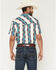 Image #4 - RANK 45&reg; Men's Guadalajara Southwestern Striped Short Sleeve Snap Performance Western Shirt, Multi, hi-res