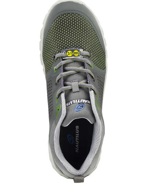 Image #6 - Nautilus Men's Zephyr Athletic Work Shoes - Alloy Toe, Grey, hi-res