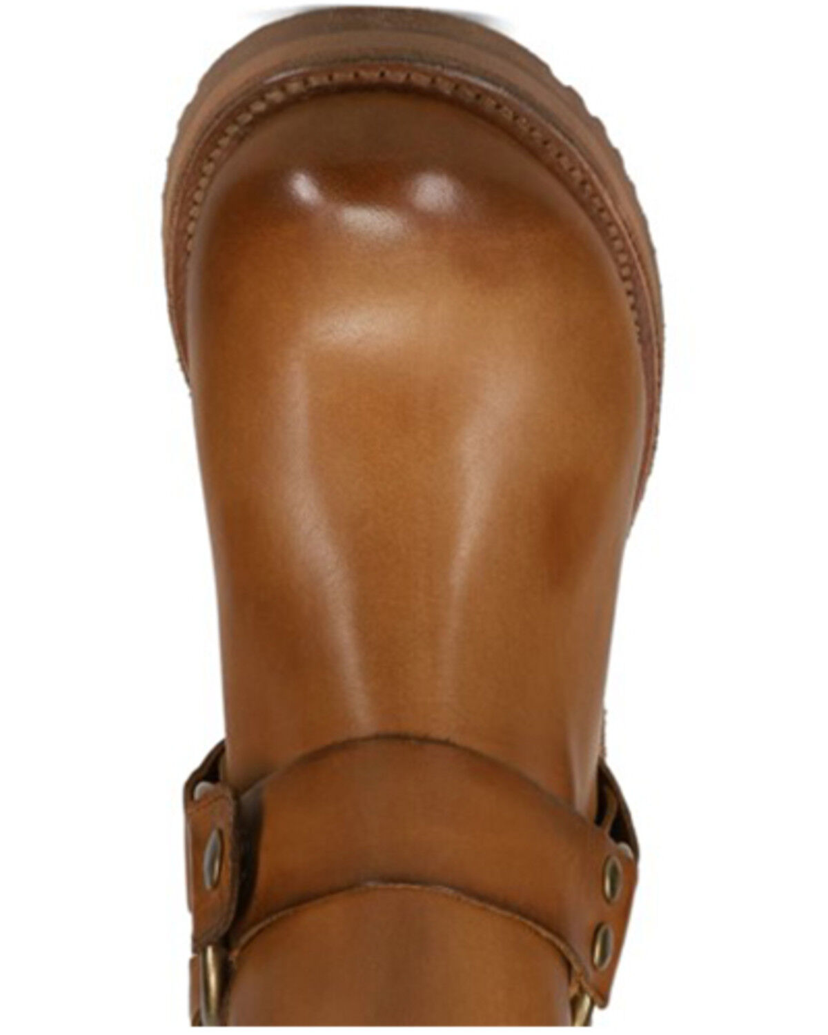 Image #6 - Frye Women's Veronica Flex Harness Boots - Round Toe, Caramel, hi-res
