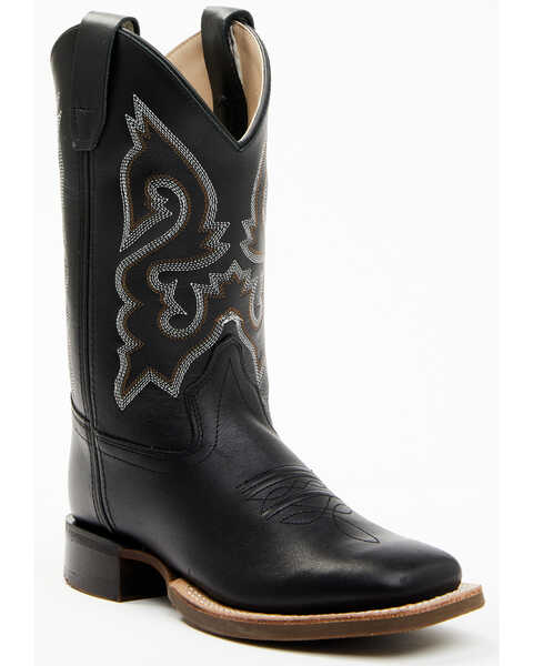 Cody James Ranger Western Boots - Broad Square Toe, Black, hi-res
