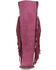Image #4 - Dingo Women's Twister Suede Fringe Tall Western Boots - Snip Toe, Fuchsia, hi-res