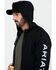 Image #5 - Ariat Men's Rebar All-Weather Full Zip Work Hooded Sweatshirt - Big & Tall , Black, hi-res