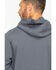Image #2 - Hawx Men's Logo Sleeve Hooded Work Sweatshirt, Charcoal, hi-res