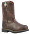 Image #1 - Boulet Laid Back Copper Western Work Boots - Steel Toe, Copper, hi-res
