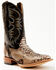 Image #1 - Cody James Men's Exotic Python Western Boots - Broad Square Toe , Dark Brown, hi-res