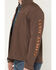 Image #3 - Cody James Men's Logo Softshell Jacket, Dark Brown, hi-res