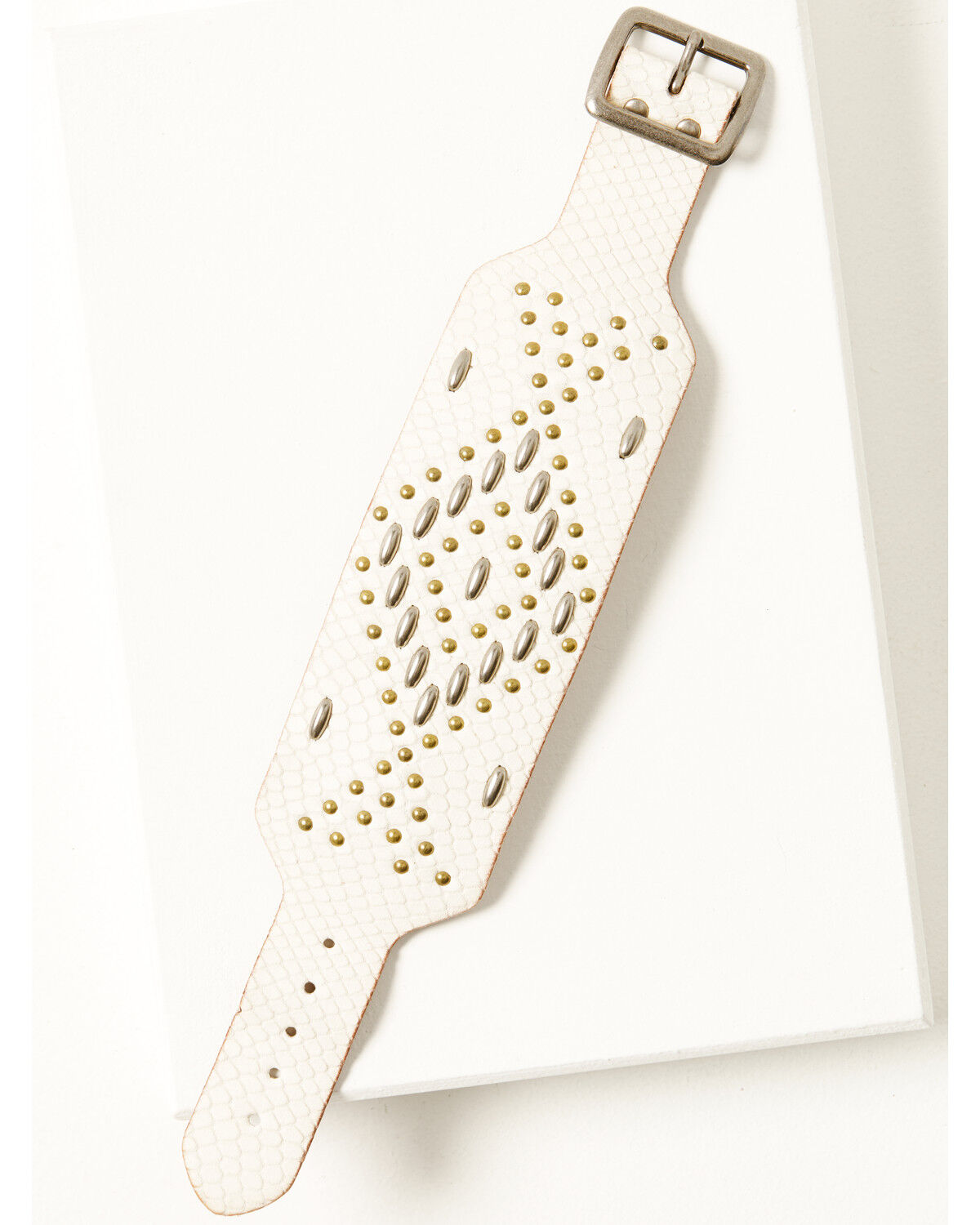 Image #2 - Idyllwind Women's Caprice Leather Cuff, Ivory, hi-res