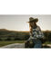 Image #1 - Idyllwind Women's Ethel Featherlight Plaid Print Long Sleeve Pearl Snap Western Shirt, Steel Blue, hi-res