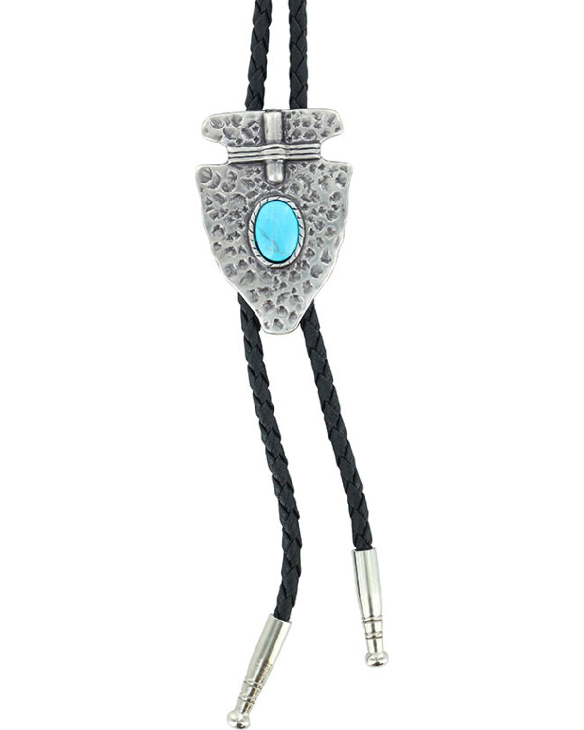 Image #2 - Cody James Men's Native Arrow Bolo Tie, Silver, hi-res