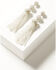 Image #1 - Shyanne Women's Three-Tier Beaded Tassel Earrings, Silver, hi-res