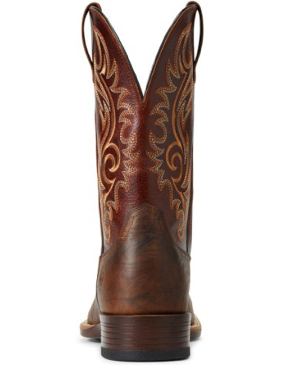 Image #3 - Ariat Men's Bar Top Barrel Lasco Ultra Performance Western Boot - Broad Square Toe, Brown, hi-res