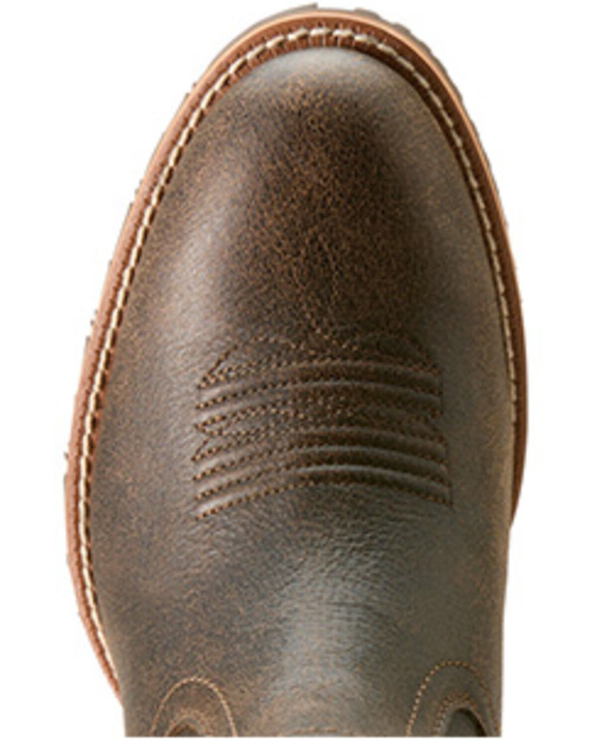 Image #4 - Ariat Men's Hybrid Low Boy Chelsea Western Boots - Round Toe, Brown, hi-res