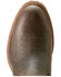 Image #4 - Ariat Men's Hybrid Low Boy Chelsea Western Boots - Round Toe, Brown, hi-res