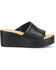 Image #2 - Born Women's Shilo Wedge Sandals, Black, hi-res