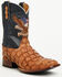 Image #2 - Cody James Men's Freedom Exotic Pirarucu Western Boots - Broad Square Toe, Blue, hi-res