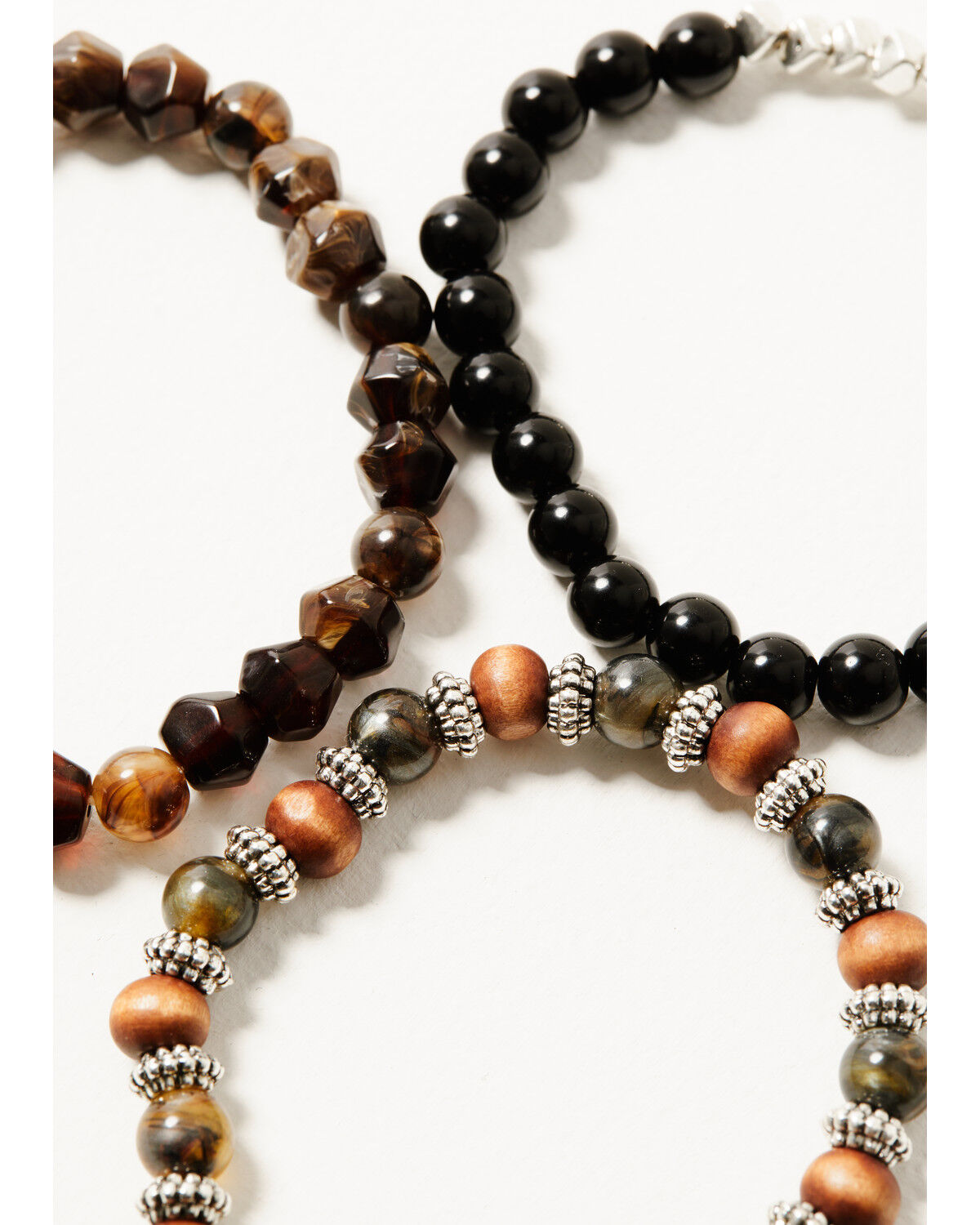 Image #3 - Shyanne Women's Heritage Valley Beaded Bracelet Set - 5 Piece, Silver, hi-res