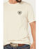 Image #4 - Ariat Men's Tenochitlan Shield Short Sleeve Graphic T-Shirt, Natural, hi-res