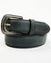 Image #1 - Cody James Men's Crazy Horse 2.0 Burnished Basic Leather Belt, Black, hi-res