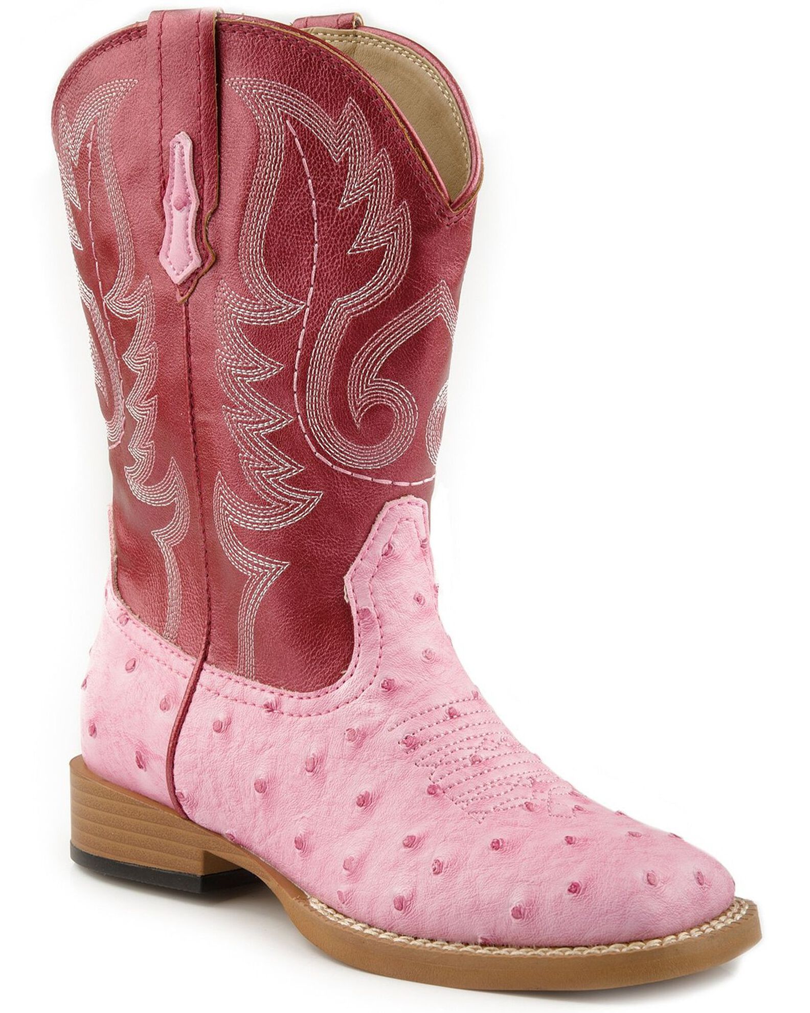 Ladies 2024 ostrich boots
