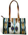 Image #1 - Ranch Junkie Women's Large Aspen Southwestern Woven Wool Boho Saddle Blanket Bag, Multi, hi-res