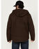 Image #4 - Hawx Men's Castile Weather Duck Hooded Work Jacket, Brown, hi-res