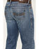Image #4 - Ariat Men's M7 Branson Merrick Medium Wash Slim Straight Jeans, Blue, hi-res