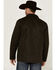Image #4 - Cody James Men's Road Dust Washed Oil Skin Long Jacket - Big, Brown, hi-res