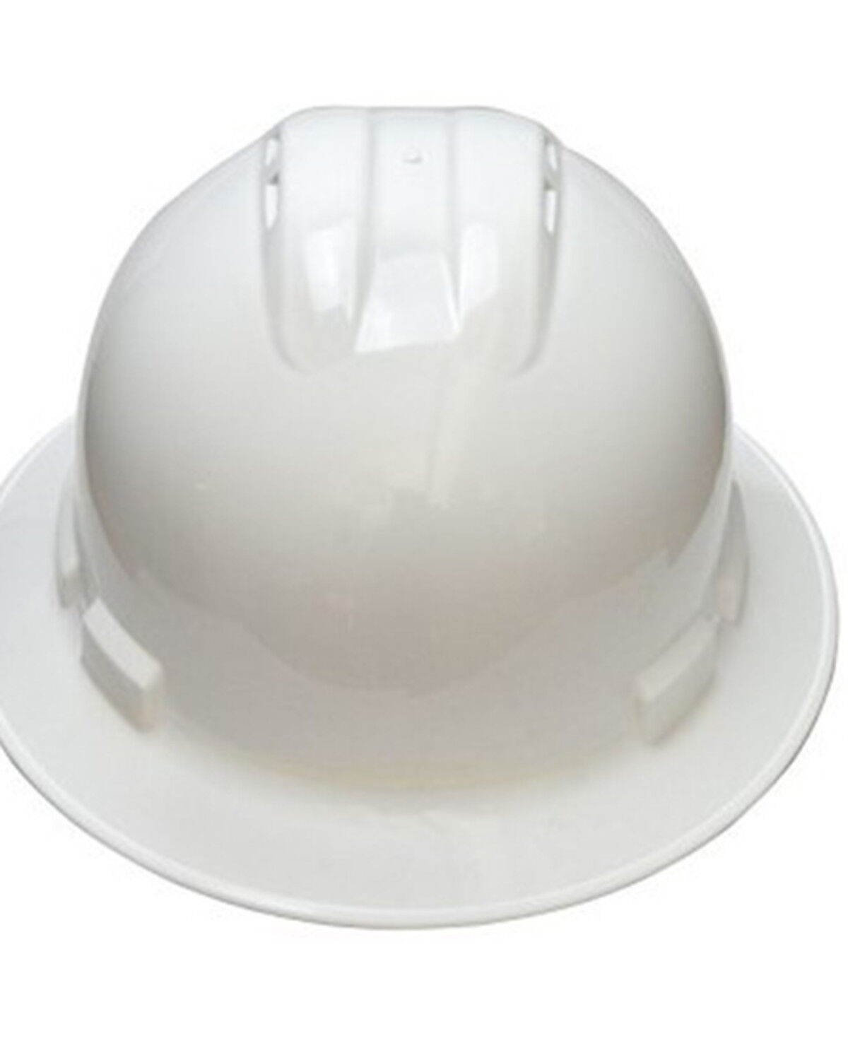 Image #1 - Radians White Quartz Vented Full Brim Hard Hat, White, hi-res