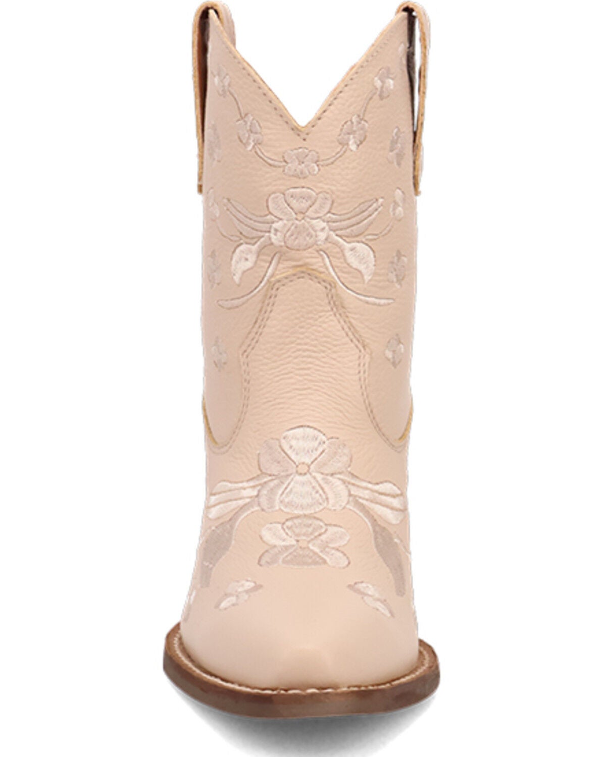 Image #4 - Dingo Women's Sweetheart Embroidered Booties - Round Toe, Sand, hi-res
