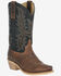Image #1 - Smoky Mountain Men's Santa Fe Performance Western Boots - Square Toe, Brown/black, hi-res