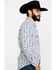 Image #3 - Rock & Roll Denim Men's Crinkle Washed Print Long Sleeve Western Shirt, White, hi-res