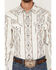 Image #3 - Cody James Men's Cowboy Boogie Southwestern Stripe Print Long Sleeve Snap Western Shirt - Big, Ivory, hi-res