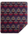Image #1 - HiEnd Accents Gila Wool Blend Throw Blanket, Purple, hi-res
