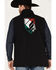 RANK 45 Men's Mexico Chute Gate Softshell Vest, Black, hi-res