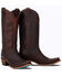 Image #1 - Lane Women's Emma Jane Western Boots - Snip Toe, Cognac, hi-res