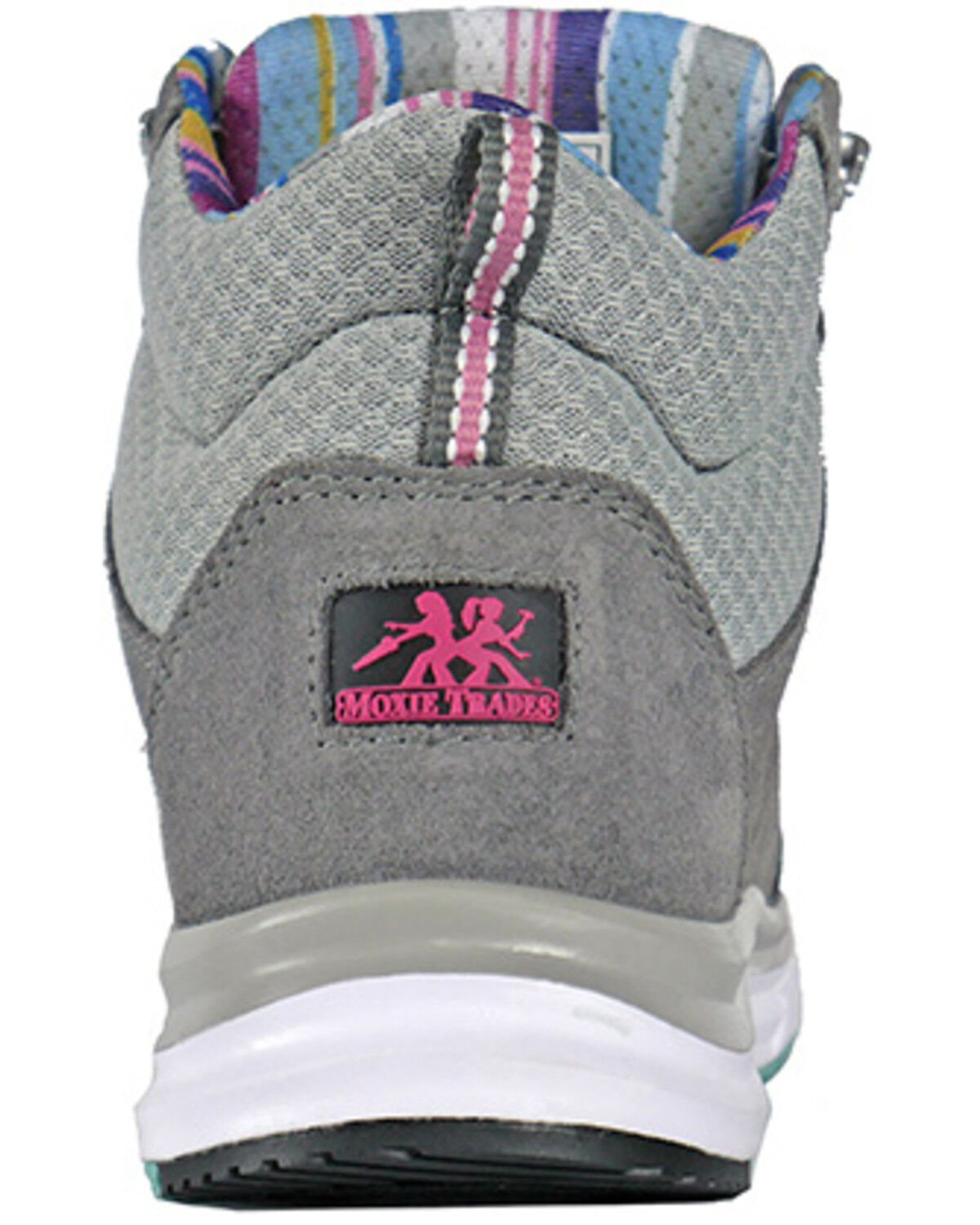 Image #5 - Hoss Women's Trisha Work Boots - Composite Toe, Grey, hi-res