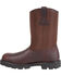 Image #3 - Georgia Boot Men's Homeland Waterproof Work Boots - Steel Toe, Brown, hi-res