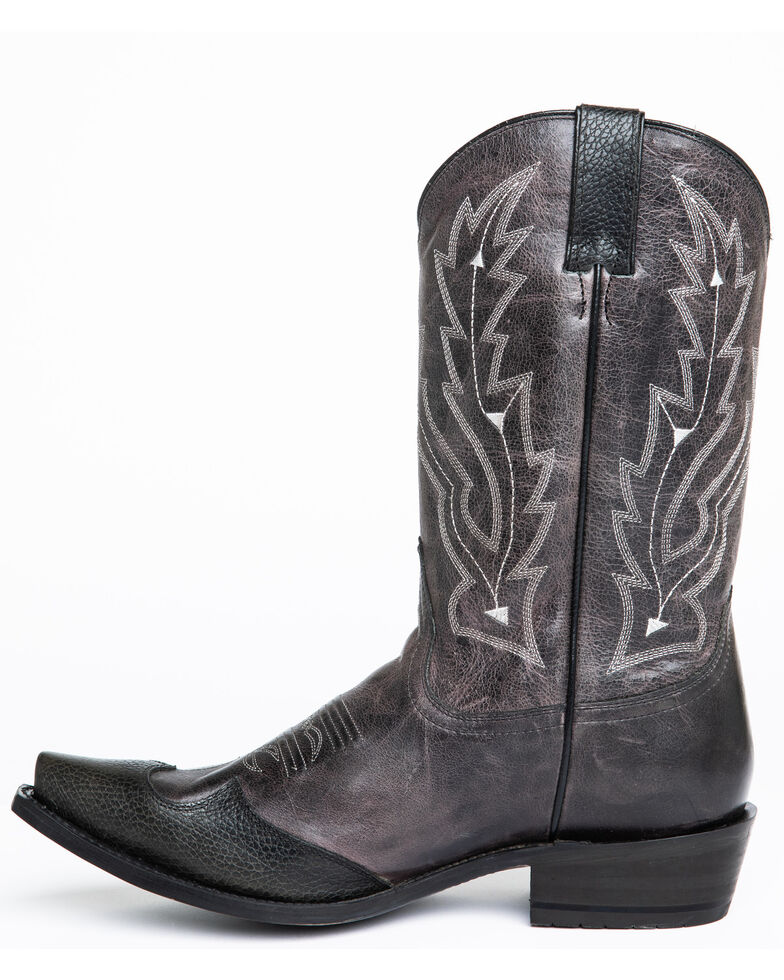Cody James Men's Sidney Western Boots - Snip Toe, Grey, hi-res