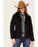 RANK 45 Women's Utility Rancher Jacket, Black, hi-res