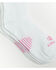 Image #1 - Dan Post Women's Crew Socks - 2 Pack, White, hi-res
