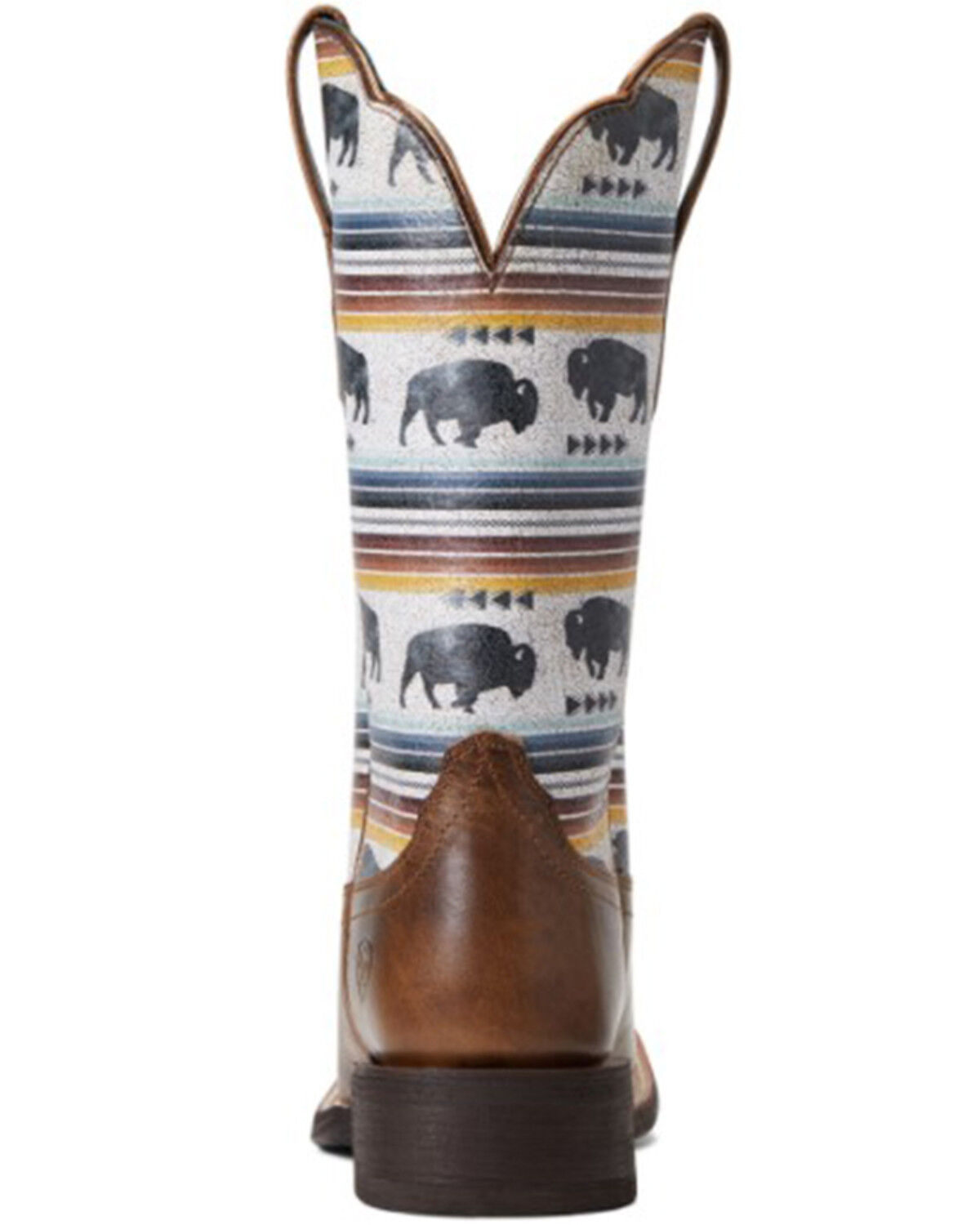 Image #3 - Ariat Women's Circuit Savanna Buffalo Print Western Boot - Broad Square Toe, Brown, hi-res